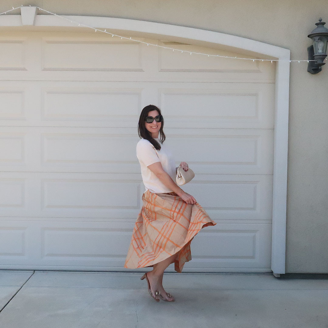 Love a good maxi skirt paired with glam sandals for summer outfits. 

 #LTKootd #LTKSeasonal #LTKOver40