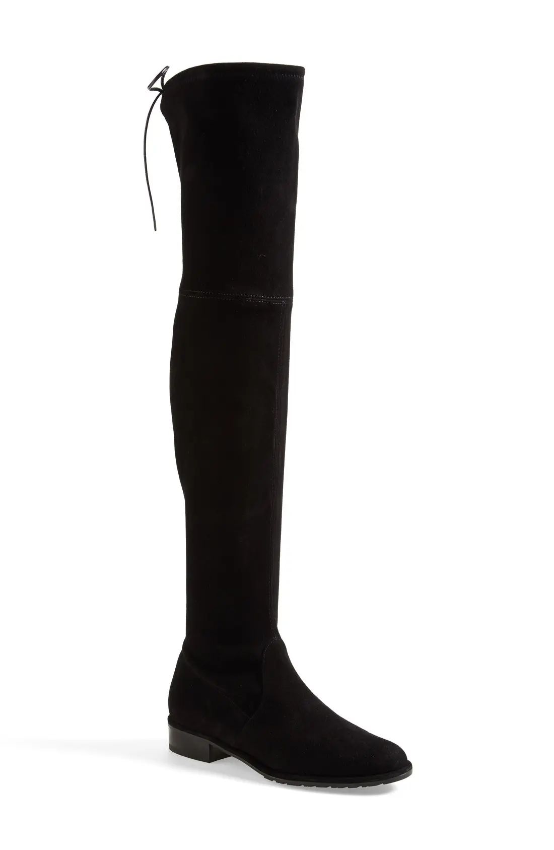 Women's Stuart Weitzman 'Lowland' Over The Knee Boot, Size 4 M - Black | Nordstrom