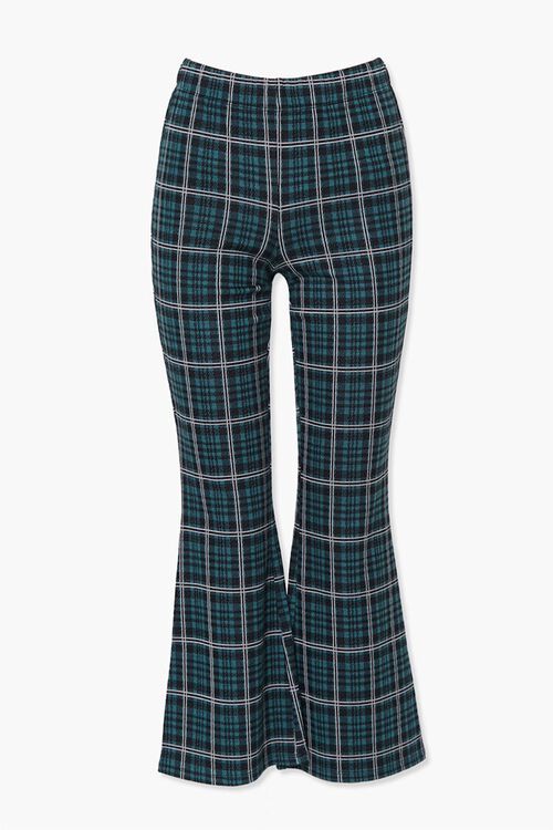 Plaid Flare Ankle Pants | Forever 21 (US)