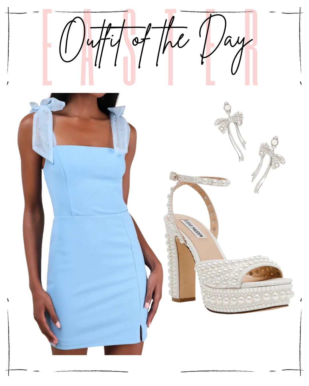 🌸Easter OOTD: Pastel Perfection & Chic Vibes 🌸

Spring has sprung, and so has the cutest Easter outfit! 💕✨ This pastel look is giving soft, feminine, and effortlessly chic—perfect for brunch, church, or family gatherings. Obsessed with the flirty details and spring-ready accessories! ☀️🌷

🛍️ Shop the look:
👗 Pastel Dress / Chic Romper – Light & breezy
👠 Neutral Heels / Floral Flats – Elegant & comfy
👜 Mini Handbag – Spring-approved
💎 Dainty Gold Jewelry – A subtle sparkle

Save this for Easter outfit inspo & tap the link to shop! 🐣💖

#EasterOutfit #SpringFashion #TrendyOOTD #EasterBrunch #PastelAesthetic #SpringStyle #WardrobeGoals #ChicAndTrendy #FashionLover #LTKSpring #SpringTrends 

 #LTKSeasonal #LTKStyleTip #LTKShoeCrush