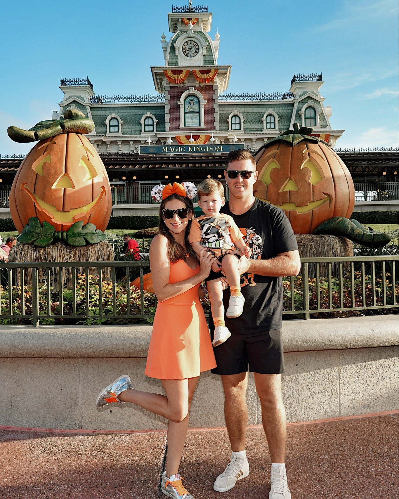 Mickey’s Not So Scary Halloween Party with my boys! I’m n a small dress, Etsy ears and accessories - fits tts. Sean and storms outfits linked too!  Walt Disney world, mickeys not so scary outfit idea

#LTKTravel #LTKKids #LTKootd