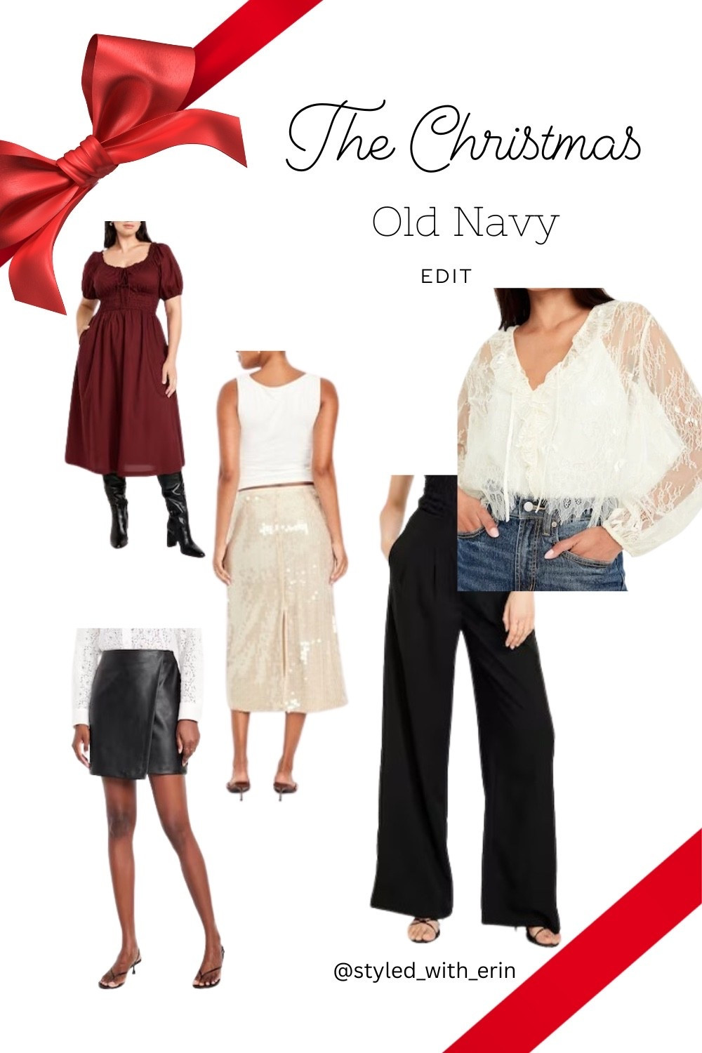 Holiday pieces on sale at Old Navyy

#LTKHoliday #LTKgrwm #LTKdayinmylife