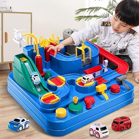 TEMI Kids Race Track Toys for Boy Car Adventure Toy for 3 4 5 6 7 Years Old Boys Girls, Puzzle Ra... | Amazon (US)