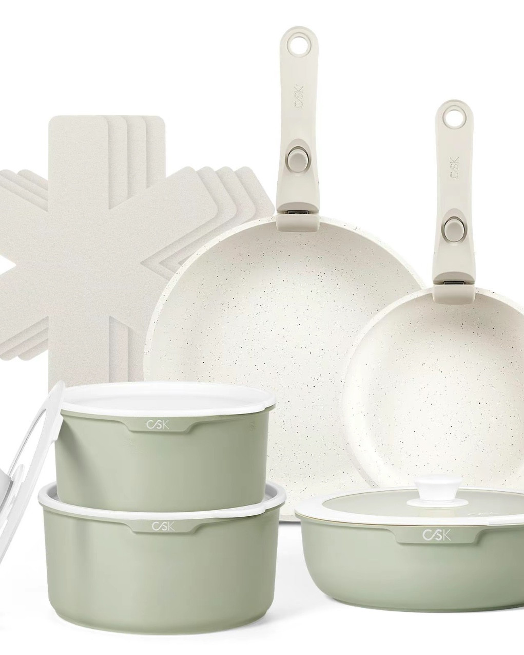 Pans set nonstick (JUEGO DE SARTENES ANTIADHERENTES)

#LTKHome #LTKFindsUnder100