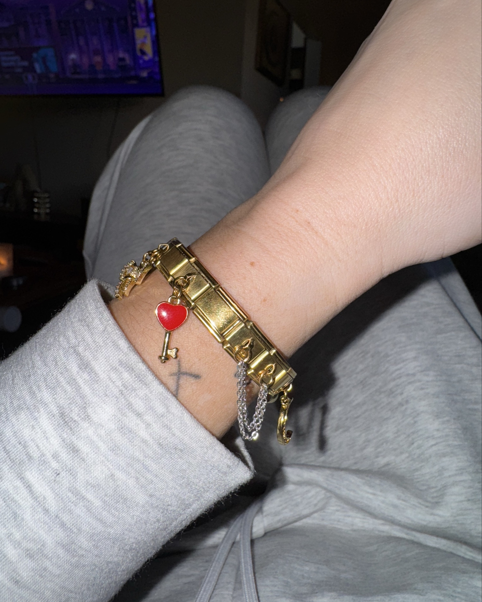 Thank you so much to @charmsoff_ for letting me create my own charm bracelet! I absolutely love it! 🥰  #charmsoff_ #ad