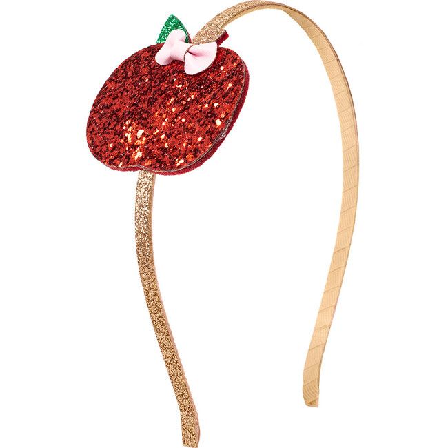 Apple Headband, Red | Maisonette