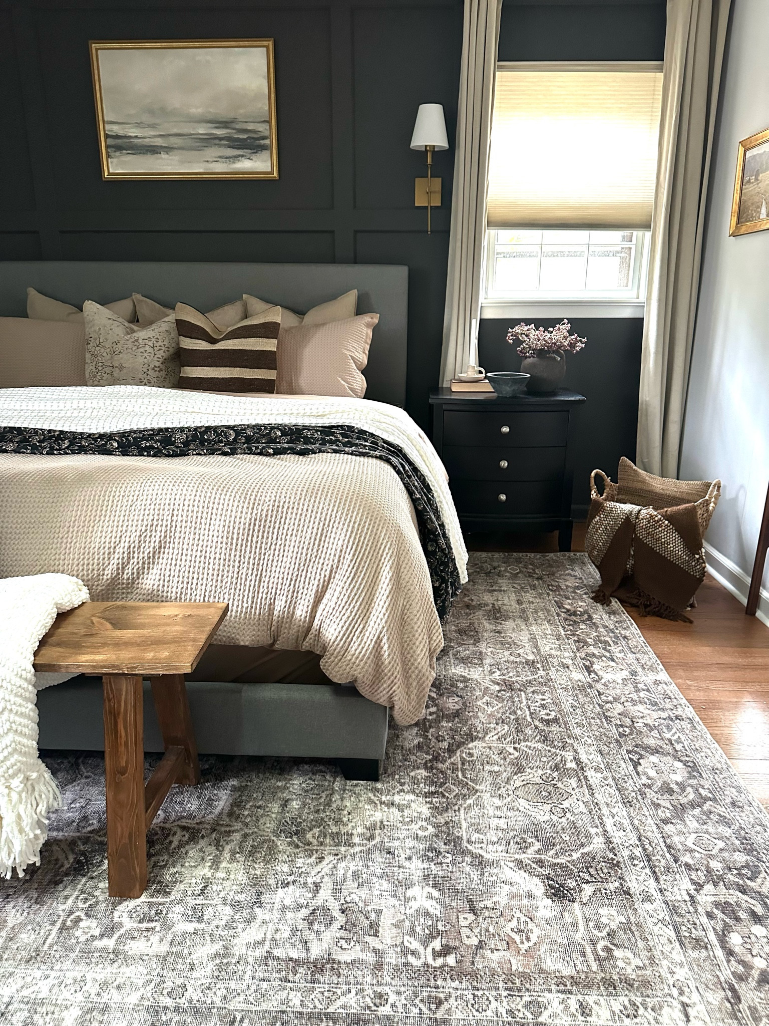 Master bedroom, guest bedroom, primary bedroom, washable rug, waffle duvet cover, throw pillows, nightstand 

#LTKsalealert #LTKhome #LTKunder100