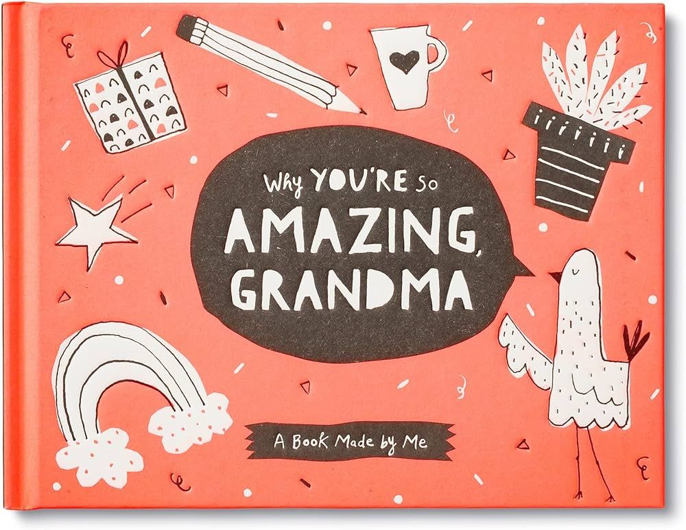 Why You’re So Amazing, Grandma: A Fun Fill-In Book for Kids to Complete for Their Grandma | Amazon (US)