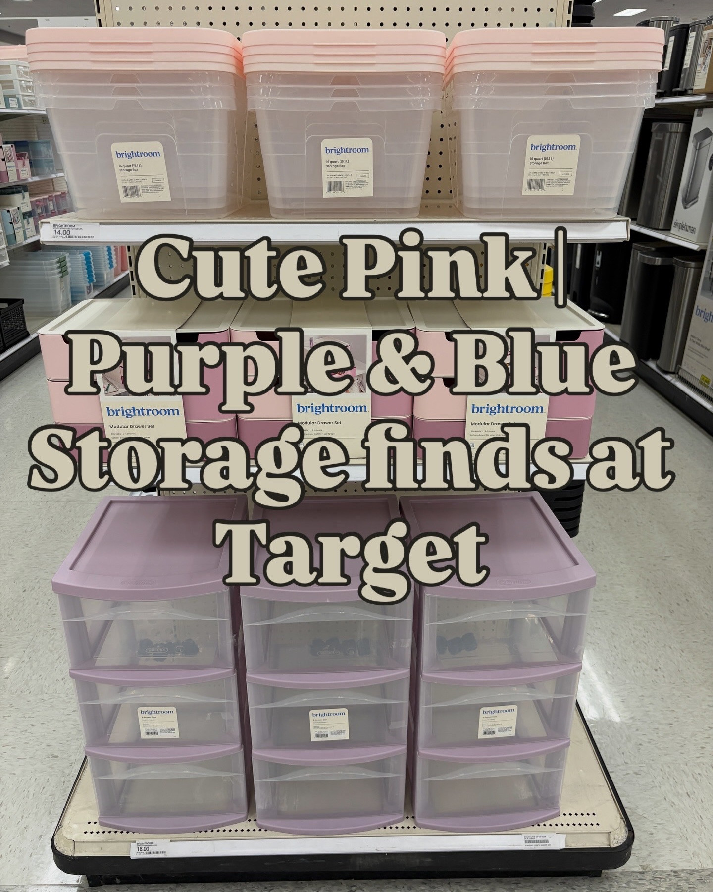 #storage #pink #purple #blue #targetfinds

#LTKSeasonal