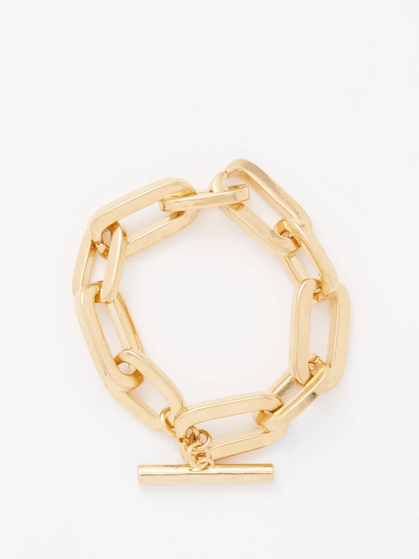 Epic Chain 14kt gold-plated lariat bracelet | Joolz by Martha Calvo | Matches (US)