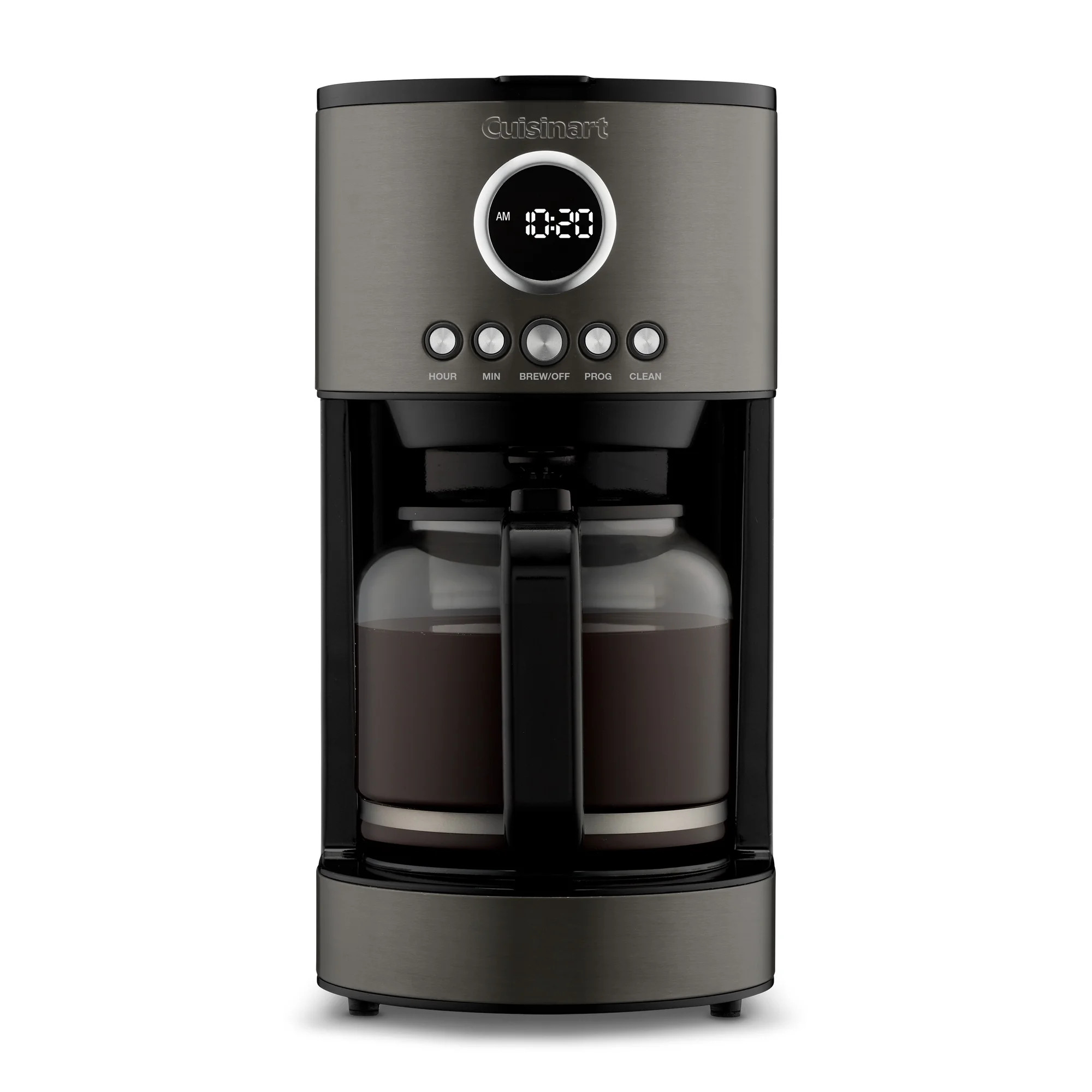 Cuisinart DCC\u20111220BKSC 12\u2011Cup Programmable Drip Coffee Maker, Black Stainless Steel | Walmart (CA)