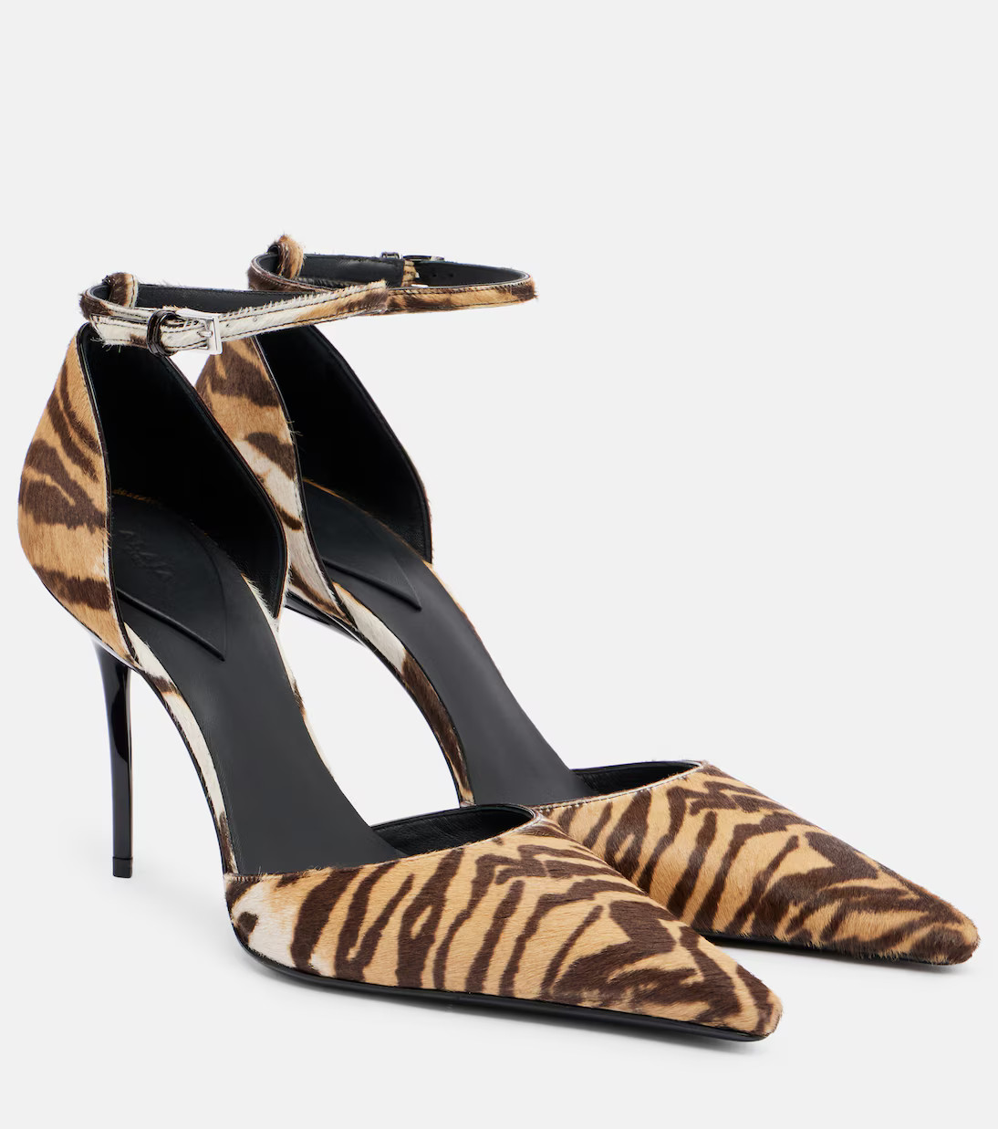 90 tiger-print calf hair pumps | Mytheresa (US/CA)