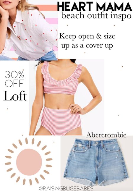 Heart mama beach outfit inspo on sale ♥️🤍

#LTKtravel #LTKsalealert #LTKswim