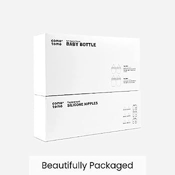 Comotomo Baby Bottle Bundle, Green, 1 Set | Amazon (US)