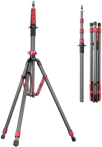FreeSea Light Stand Carbon Fiber, Adjustable Tripod Stand for Photography, 260cm/102inch Studio S... | Amazon (US)