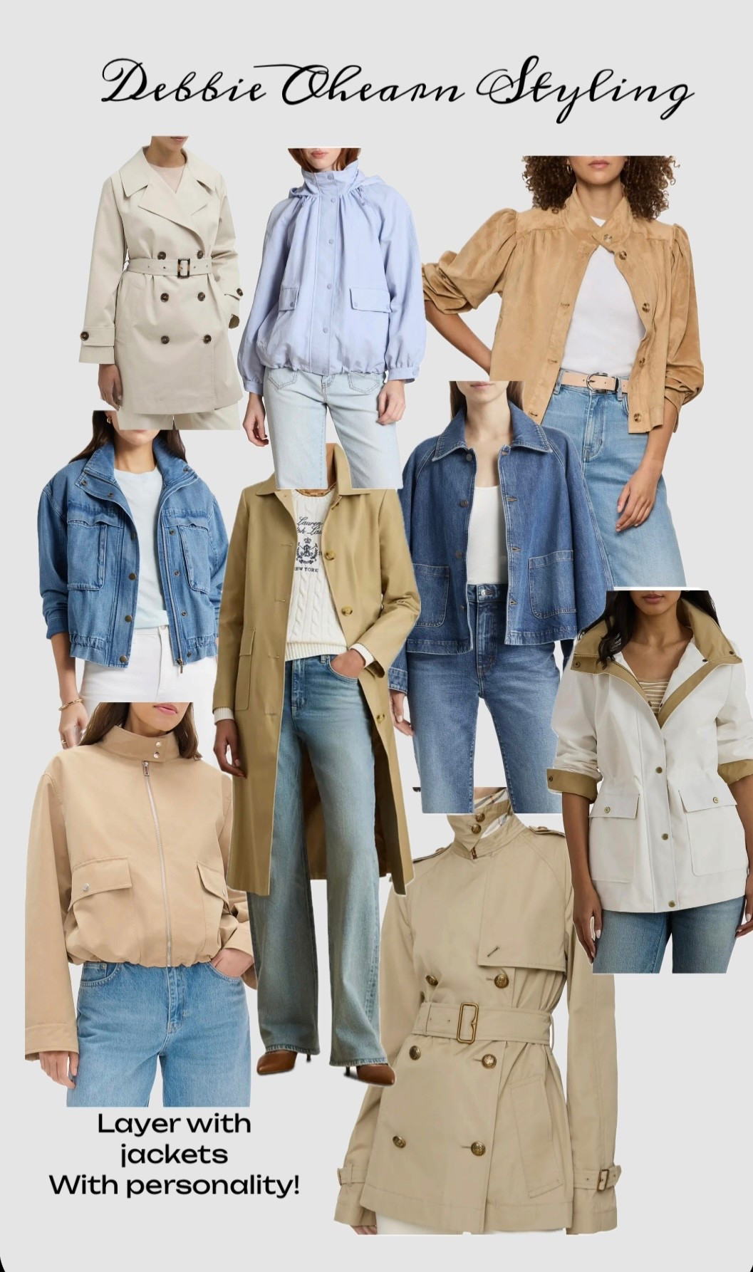 Love this Spring Must have!!! 
Adding a layer when its still cool outside is smart with any of these fun light weight jackets and trench caots! 
A fun and easy way to refresh your Spring 2026 wardrobe!!! 

#LTKWorkwear #LTKootd #LTKSeasonal