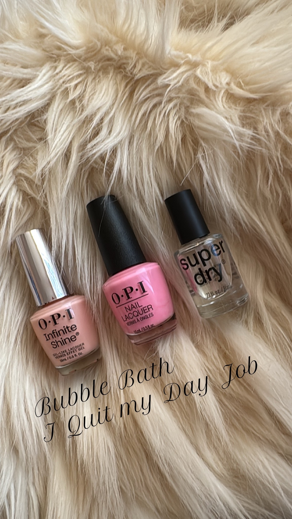 Current OPI Faves: Bubble bath and I Quit my Day Job 💕💖✨

#LTKValentine #LTKdayinmylife #LTKBeauty