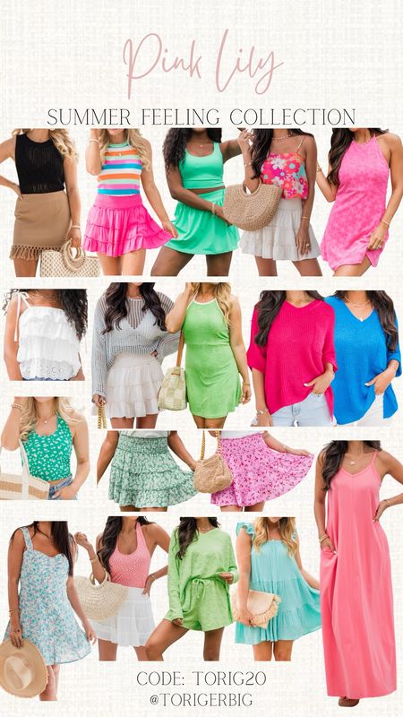 So many cute options from the new Pink Lily collection for summer. #PinkLily #SummerStyle #SummerCollection #VacationStyle.

Use my code TORIG20 for discount

#LTKsalealert #LTKstyletip #LTKfindsunder50