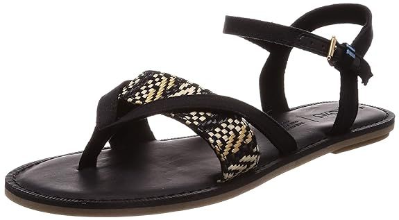 TOMS Women's Lexie Leather Sandal | Amazon (US)