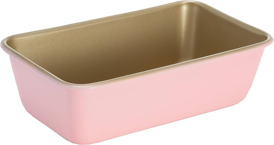 Paris Hilton Nonstick Carbon Steel Bakeware Collection, 9-Inch x 5-Inch Loaf Pan, Dishwasher Safe... | Amazon (US)