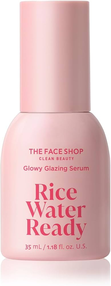 THE FACE SHOP Rice Water Ready Glowy Glazing Serum, Hydrating Glow Serum & Primer in one, Korean ... | Amazon (US)
