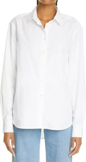 Signature Organic Cotton Poplin Button-Up Shirt | Nordstrom