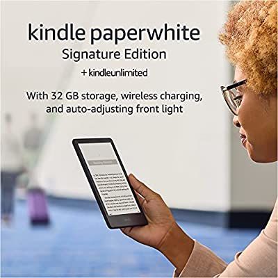 Kindle Paperwhite Signature Edition (32 GB) – With a 6.8" display, wireless charging, and auto-... | Amazon (US)