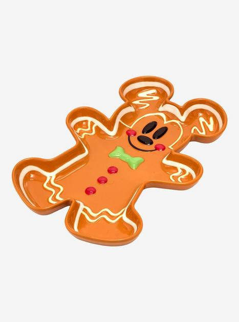 Disney Mickey Mouse Gingerbread Serving Platter — BoxLunch Exclusive | BoxLunch