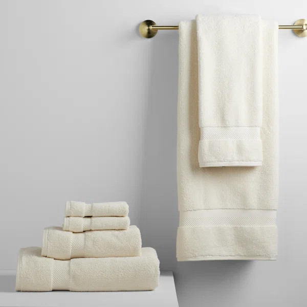 Rane Plush Cotton 6-piece Towel Set | Wayfair North America