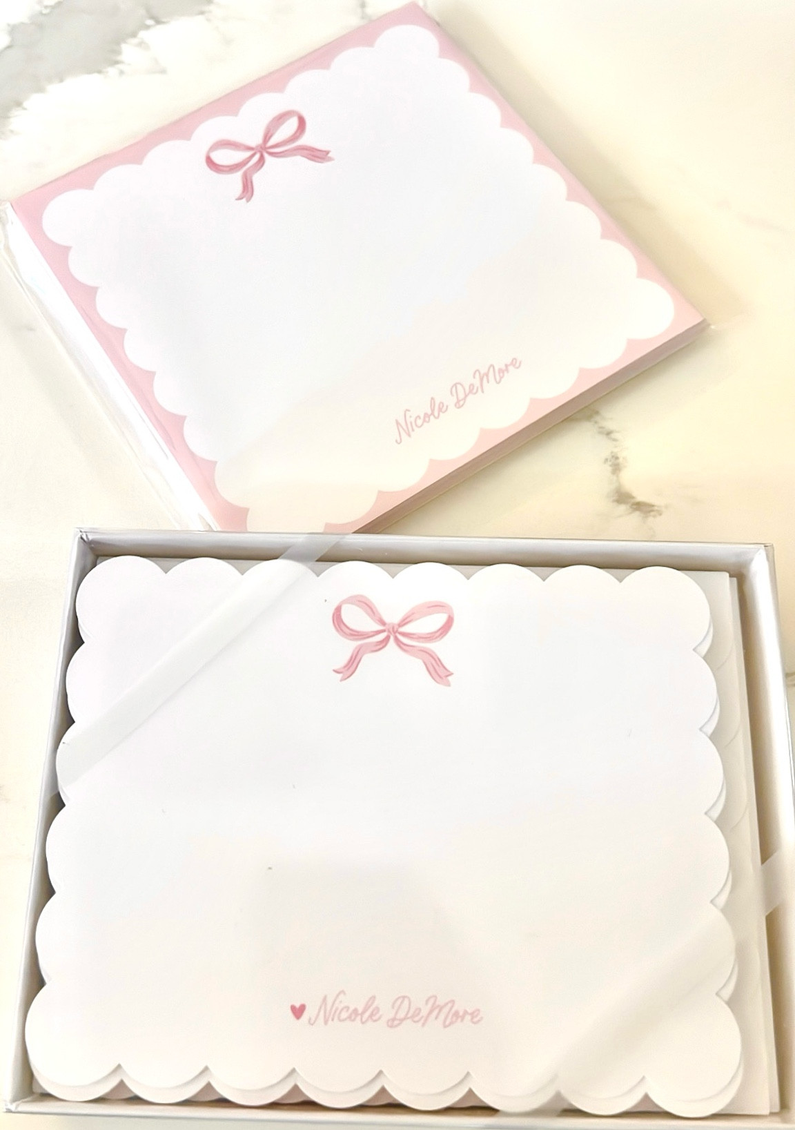 Obsessed 💖
… with the CUTEST new collab by Joy Creative Shop and Shelby Parks at Parks Party Planning. The bows, the pink, the scallops!!! I am IN! So excited about these. 

Code NICOLE10 will allow you to enjoy 10% off any orders with fab Joy Creative Shop. 🩷🎀

#LTKGiftGuide #LTKSeasonal