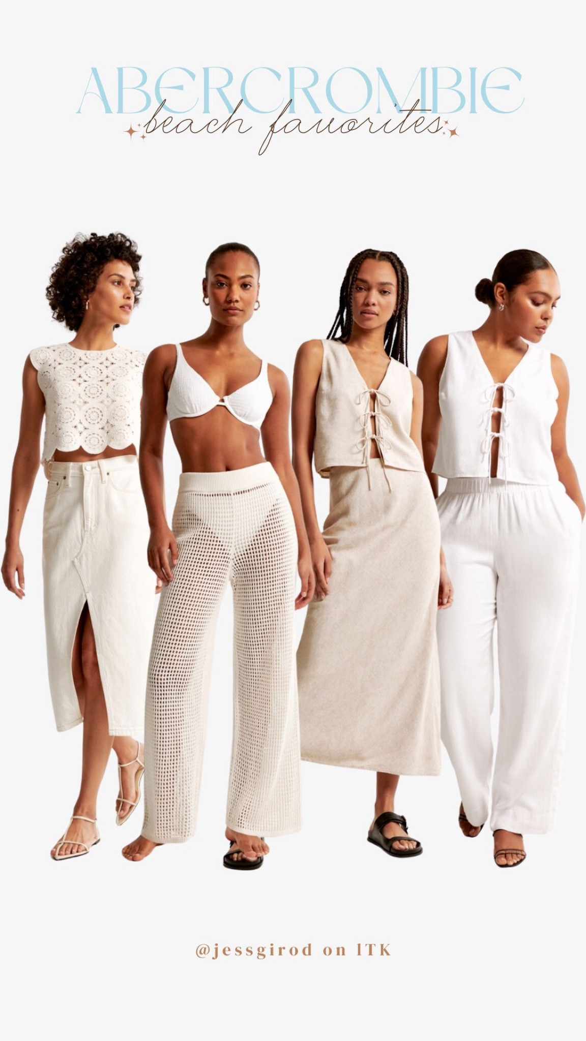 Beachy outfit finds from Abercrombie 🌊🐚🥥

#LTKSeasonal #LTKStyleTip #LTKSwim