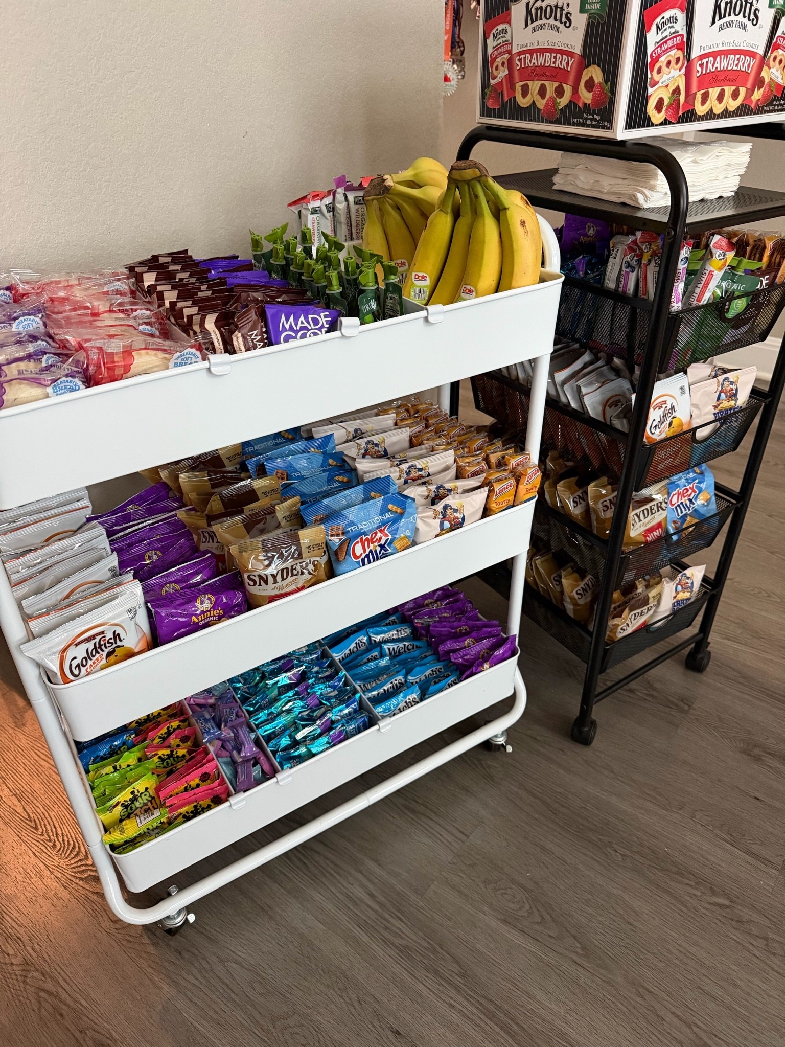 Snack carts!