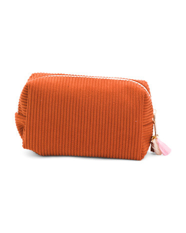 Roux Boxy Zip Cosmetic Pouch | TJ Maxx