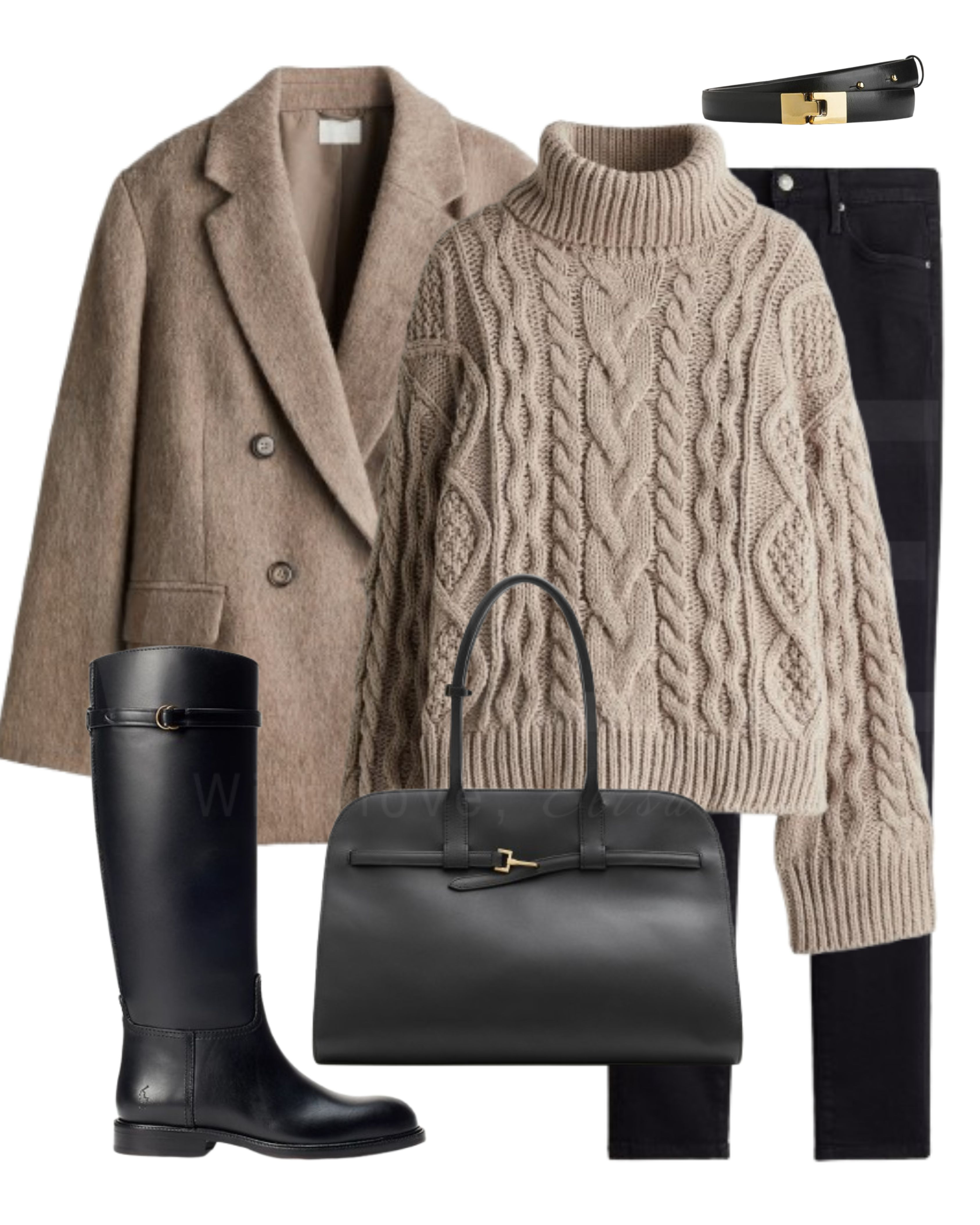 Wool blazer and high knee boots for the winter 






cable knit jumper, leather knee high boots, affordable knee high boots, wool blazer, beige wool blazer  

 #LTKeurope #LTKwinter #LTKshoes