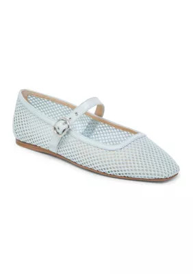 Dolce Vita Women's Rodni Mesh Mary Jane Flats, Light Blue, 10M | Belk