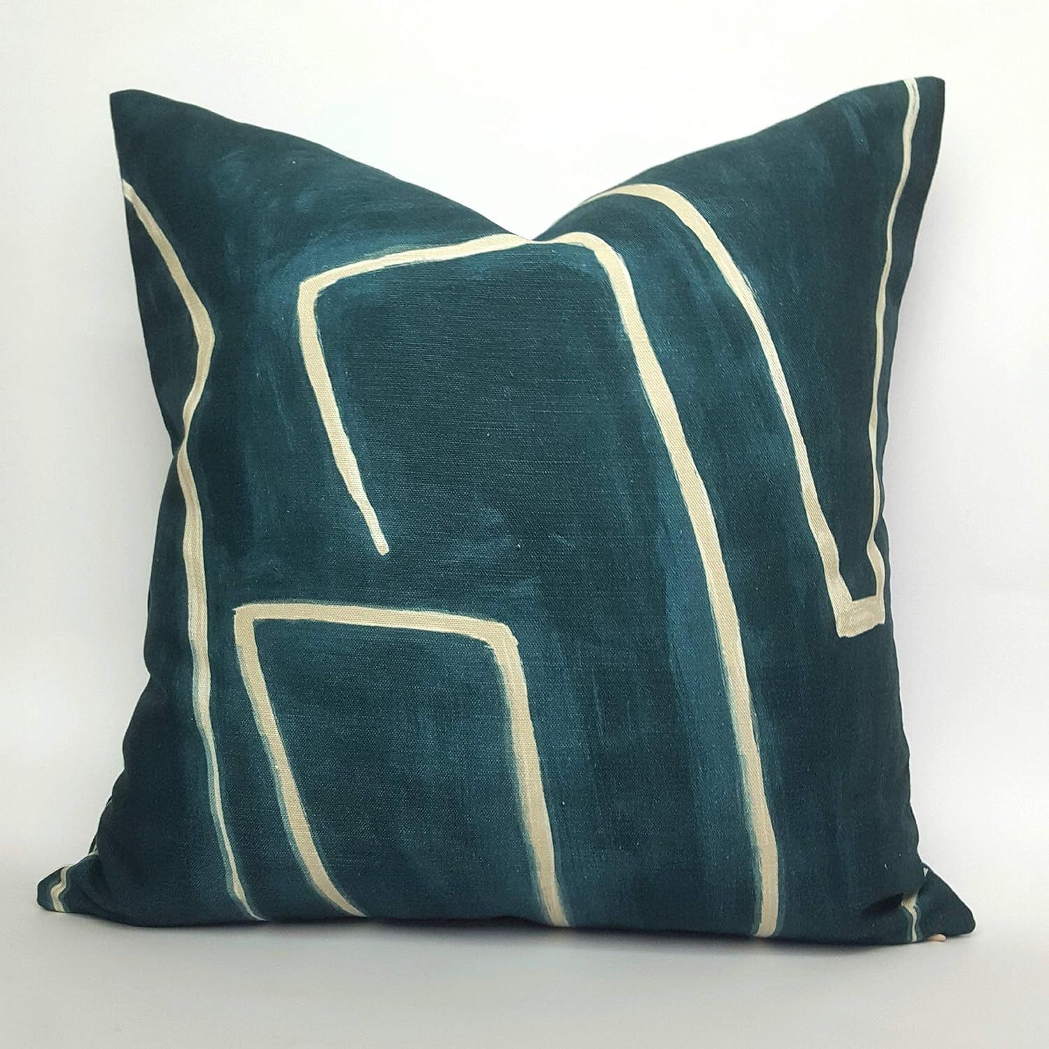 Flowershave357 Kelly Wearstler Graffito Pillow Cover in Teal Throw Pillow Cover Pillows Decorativ... | Amazon (US)