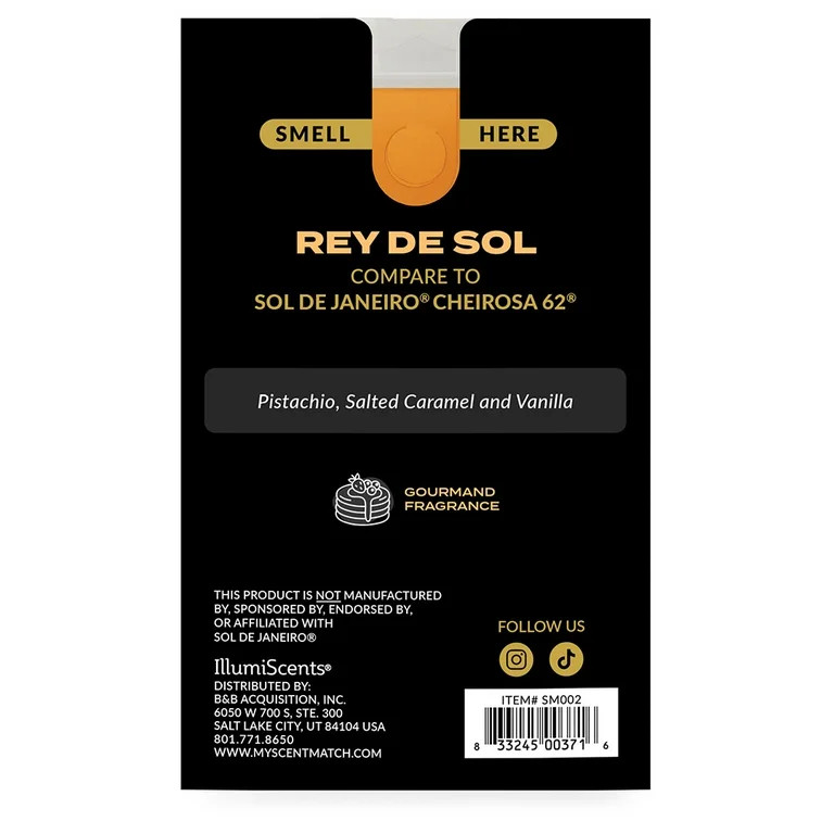 IllumiScents ScentMatch, 3 oz Wax Melts, Rey De Sol (Compare to: Sol De Janeiro - Cheirosa 62) | Walmart (US)