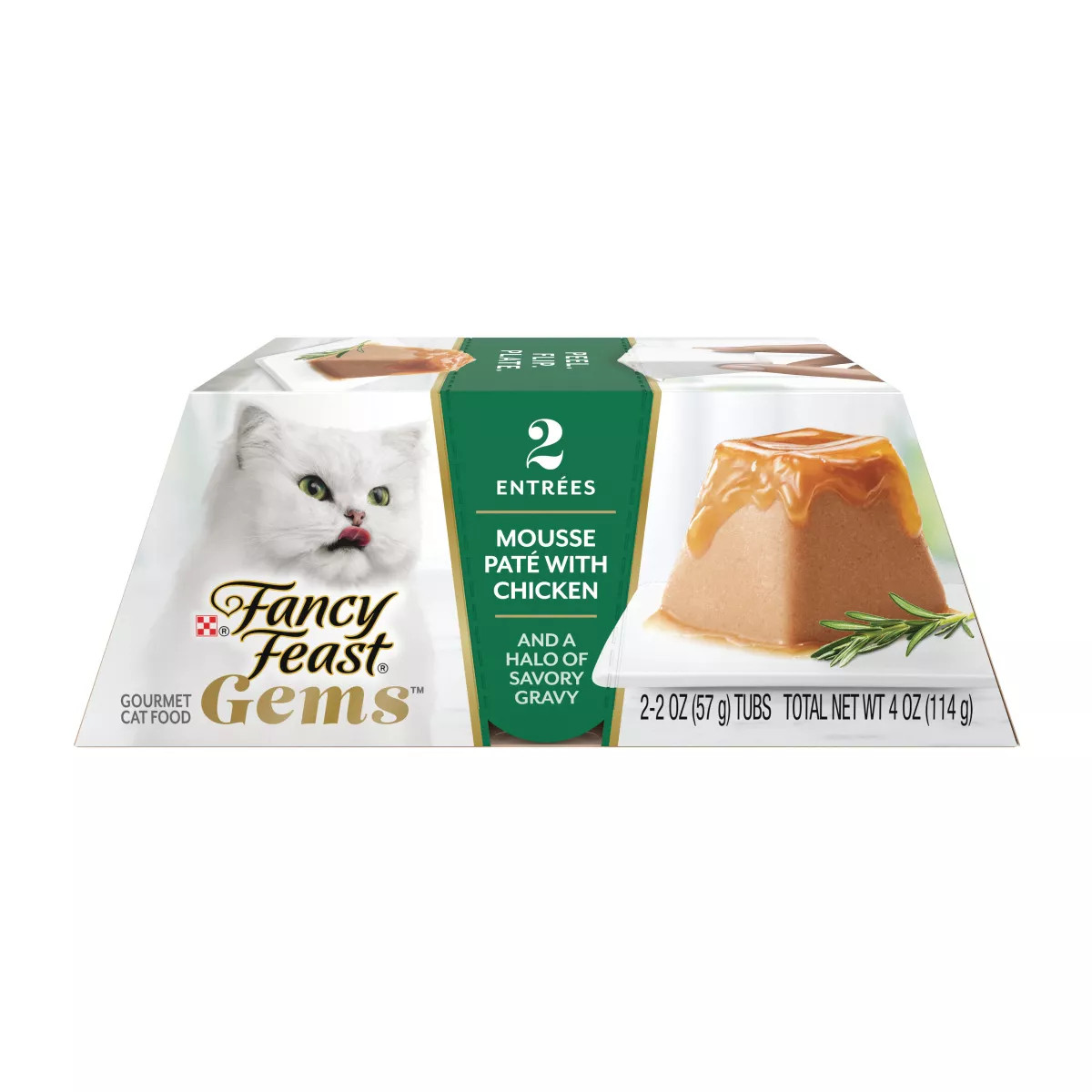 Fancy Feast Gems Chicken Flavor Adult Wet Cat Food - 2oz/2ct | Target