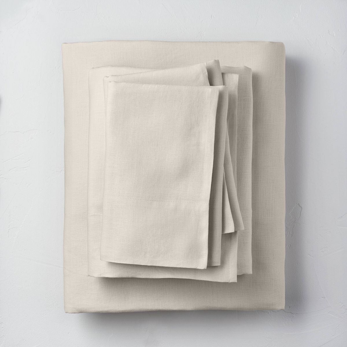 100% Washed Linen Solid Sheet Set - Casaluna™ | Target