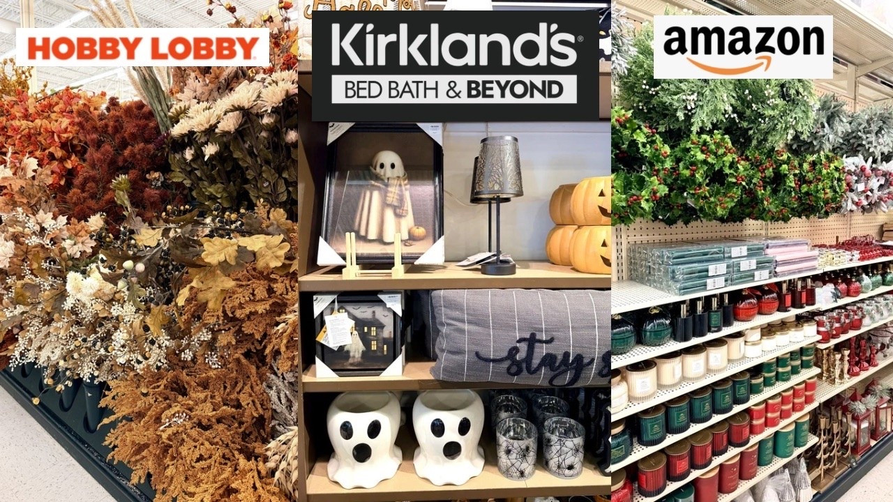 The countdown to cozy season starts now! 🍂🎄 I spent the day shopping at Hobby Lobby, Kirkland’s, and Amazon, hunting for the best Fall and Christmas 2025 decor and there are SO many beautiful finds this year!

From warm neutral pumpkins and cozy textures to classic Christmas pieces with timeless charm, I’ve linked all of my favorite finds here so you can easily shop the look. Whether you’re decorating early or just gathering inspiration, these are pieces you’ll love for seasons to come.

#LTKSaleAlert #LTKSeasonal #LTKHome