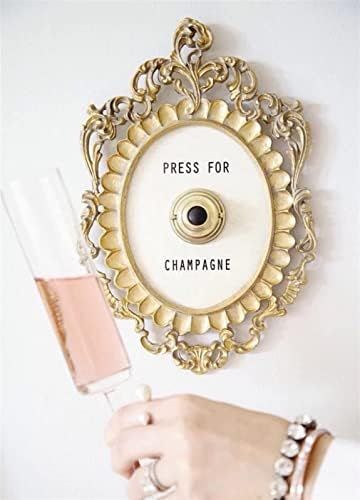 Press for Champagne Button, Press for Champagne Door Ring Bell, press for champagne doorbell cove... | Amazon (US)