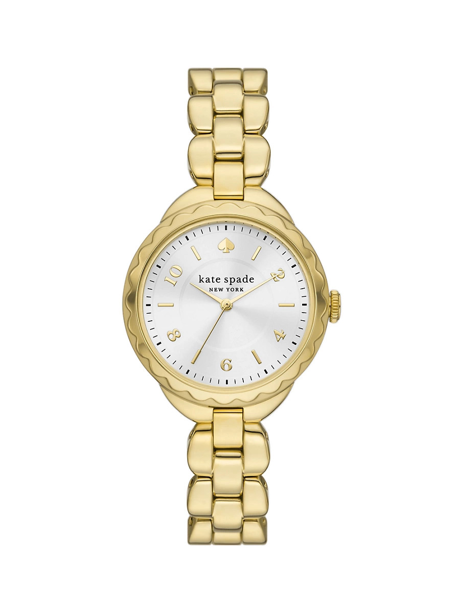 Women's Morningside Goldtone Analog Bracelet Watch - Gold | Saks Fifth Avenue