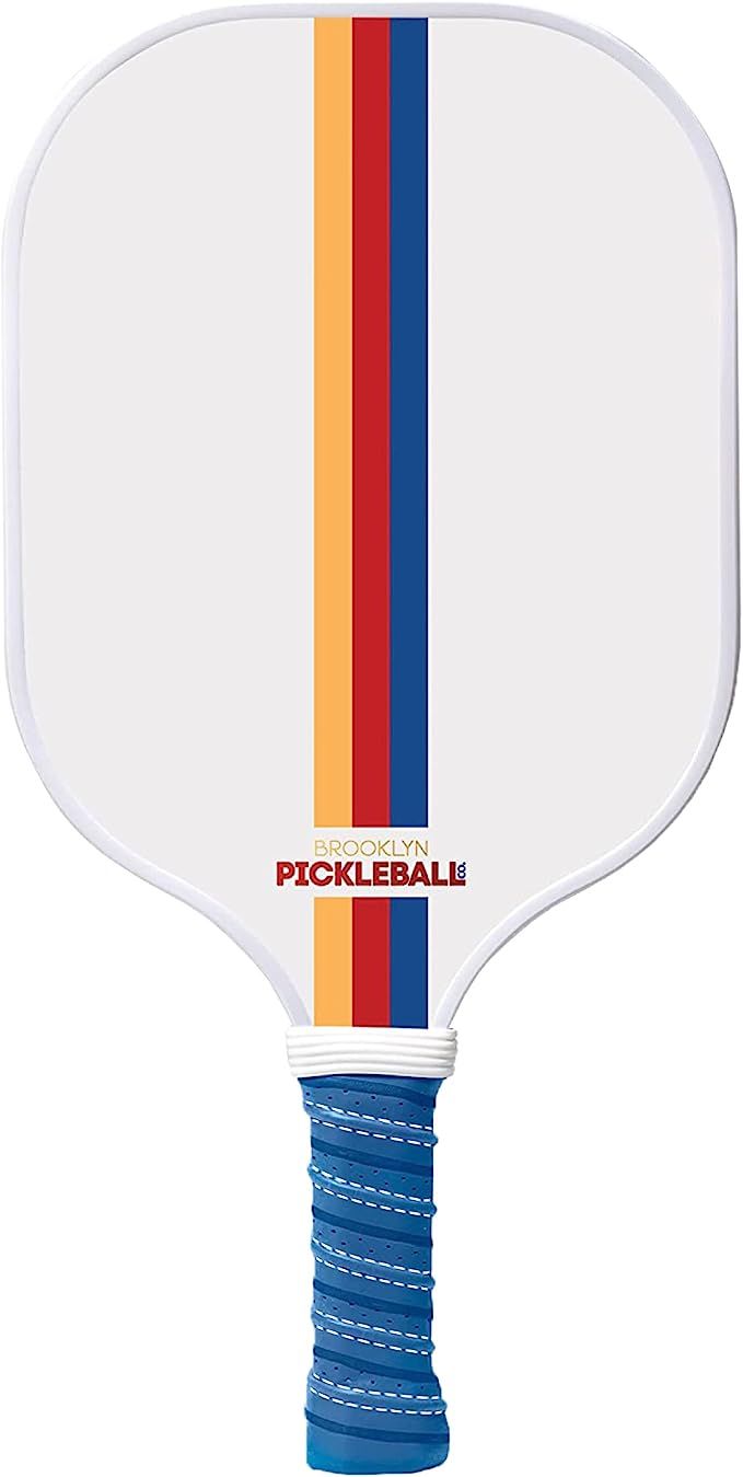 Brooklyn Pickleball Co. Pickle Ball Paddle | Carbon Fiber | Honeycomb Core | Ribbed Non-Slip Comf... | Amazon (US)