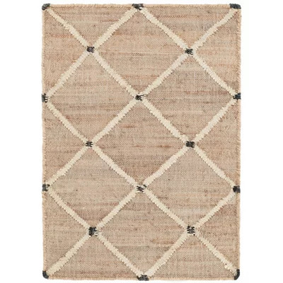 Kali Natural Handwoven Jute Rug | Wayfair North America
