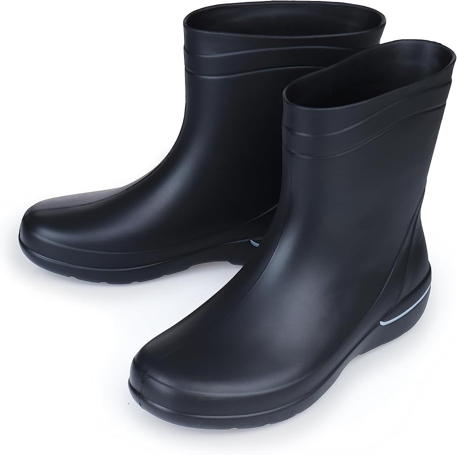 ESTRO Regenstiefel Damen Gummistiefel Halbhoch - Gummistiefel Halbhoch Damen Regenschuhe Gummisti... | Amazon (DE)