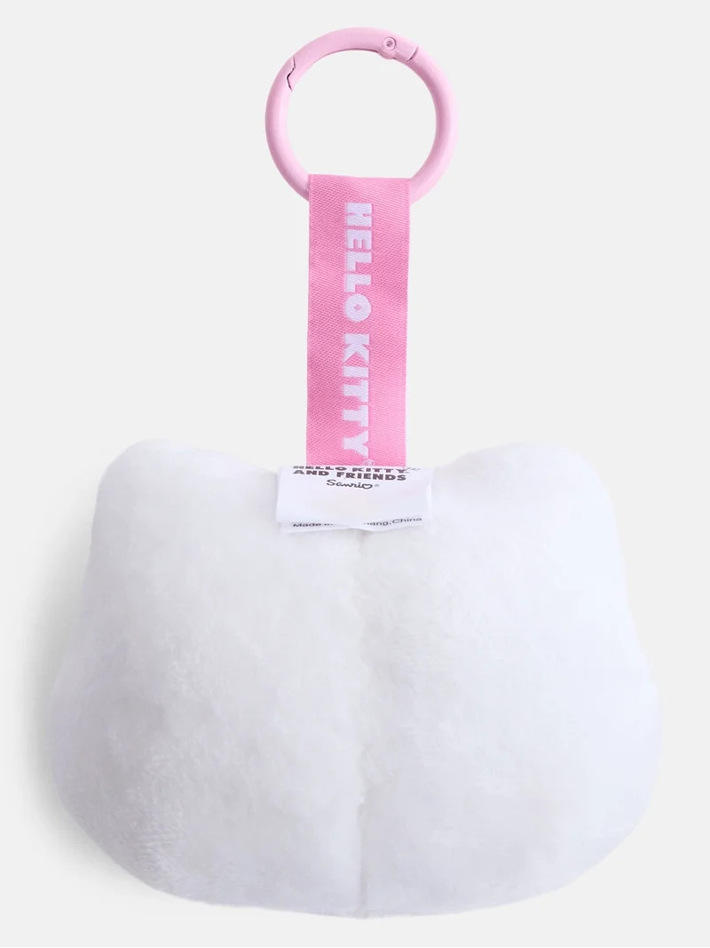 Hello Kitty Girls' Plush Bag Charm, White | Walmart (US)