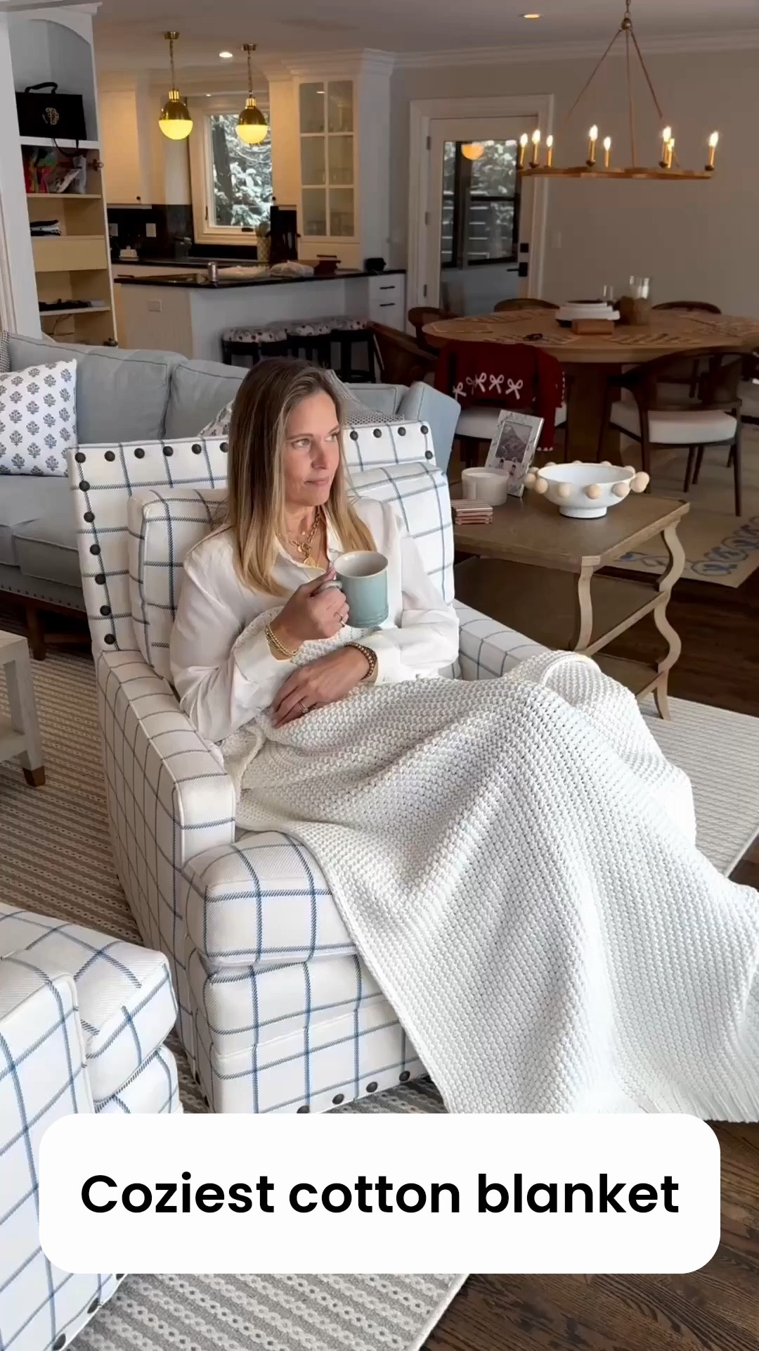 Sometimes you just want to wrap up in a blanket with a mug of coffee and do some shopping! This cotton blanket is just the coziest! s

#LTKOver40 #LTKMidsize #LTKHome