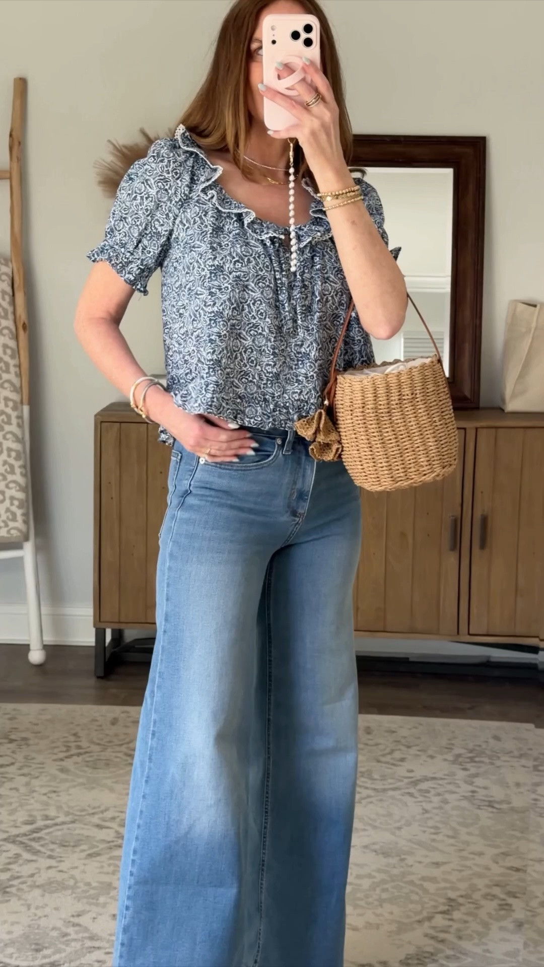 This entire outfit looks like Anthropologie! Size medium in this beautiful blouse.

The best Target haul on the internet. Seriously. I’ve always been a fall fashion girl, but Target has changed that💛 These are my faves.

#targetforthewin #targetstyle #targetfashion 
Target fashion haul, spring fashion trends 2026, target finds, Target must haves, designer inspired, Pinterest outfit, Target must haves, spring outfit ideas, summer outfit ideas, graduation guest outfit, mom style, look for less, tall girl style

#LTKSeasonal #LTKOver40 #LTKootd
