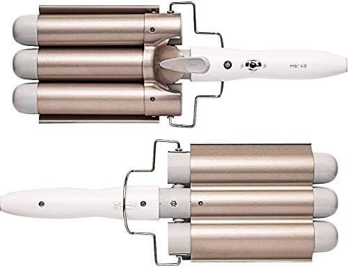 Hair Curling Iron Wand Anti-scalding Professional 3 Barrel Wave 32mm Ceramic Curler with LCD Disp... | Amazon (CA)