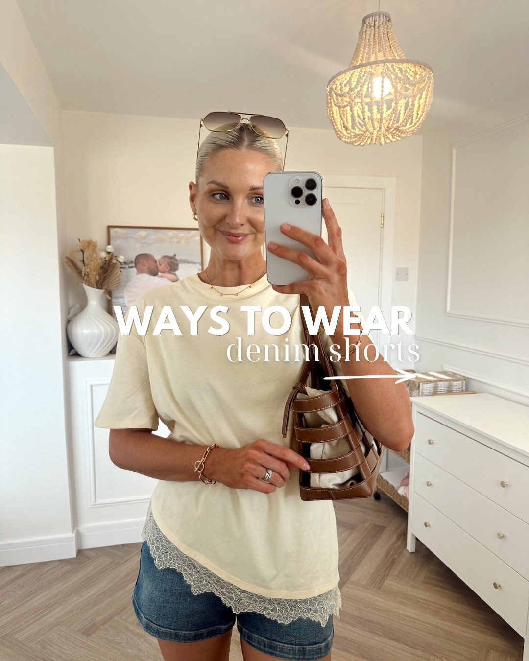 denim shorts have always been one of those things I want to wear… until I put them on and suddenly feel about 14 or completely frumpy 🫠😂

so here are a few ways I’ve been styling mine lately that feel comfy, effortless & a bit more put together for real life 🤍

which one’s your fave? 👀

#LTKsummer #LTKspring #LTKstyletip